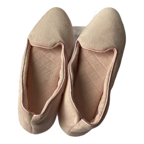 Charter Club Light Pink Loafer Slippers - Picture 2 of 3